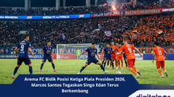 Arema FC Bidik Posisi Ketiga Piala Presiden 2026, Marcos Santos Tegaskan Singo Edan Terus Berkembang