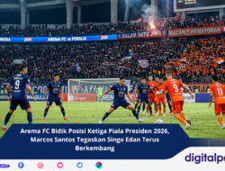 Arema FC Bidik Posisi Ketiga Piala Presiden 2026, Marcos Santos Tegaskan Singo Edan Terus Berkembang