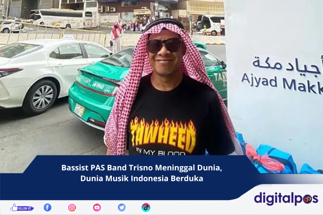 Bassist PAS Band Trisno Meninggal Dunia, Dunia Musik Indonesia Berduka
