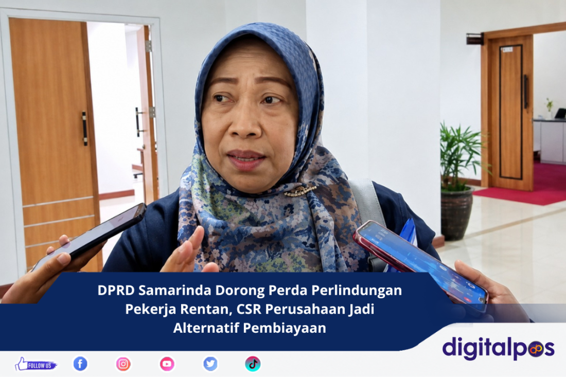 DPRD Samarinda Dorong Perda Perlindungan Pekerja Rentan, CSR Perusahaan Jadi Alternatif Pembiayaan