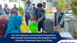 Dari Hal Sederhana untuk Sebuah Kemandirian KKN Tematik Uinsi Kelompok Bontang Baru Gelar Pelatihan Pembuatan Sabun Cuci Piring