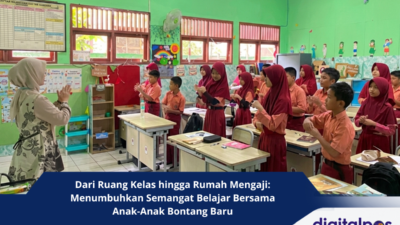 Dari Ruang Kelas hingga Rumah Mengaji Menumbuhkan Semangat Belajar Bersama Anak-Anak Bontang Baru