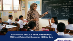 Guru Honorer 2025-2026 Belum Jelas Nasibnya, FSGI Soroti Potensi Ketidakpastian 140 Ribu Guru