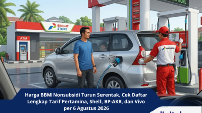 Harga BBM Nonsubsidi Turun Serentak, Cek Daftar Lengkap Tarif Pertamina, Shell, BP-AKR, dan Vivo per 6 Agustus 2026