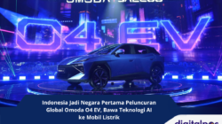 Indonesia Jadi Negara Pertama Peluncuran Global Omoda O4 EV, Bawa Teknologi AI ke Mobil Listrik