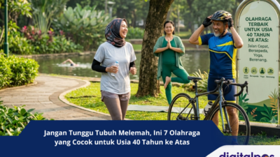 Jangan Tunggu Tubuh Melemah, Ini 7 Olahraga yang Cocok untuk Usia 40 Tahun ke Atas