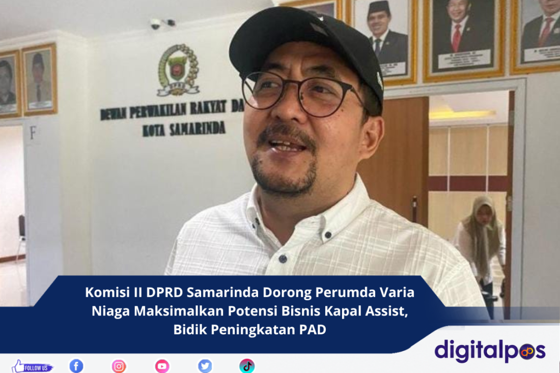 Komisi II DPRD Samarinda Dorong Perumda Varia Niaga Maksimalkan Potensi Bisnis Kapal Assist, Bidik Peningkatan PAD