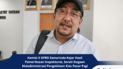 Komisi II DPRD Samarinda Kejar Hasil Pemeriksaan Inspektorat, Soroti Dugaan Maladministrasi Pengelolaan Kios Pasar Pagi