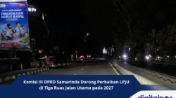 Komisi III DPRD Samarinda Dorong Perbaikan LPJU di Tiga Ruas Jalan Utama pada 2027