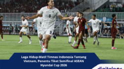 Laga Hidup-Mati! Timnas Indonesia Tantang Vietnam, Penentu Tiket Semifinal ASEAN Hyundai Cup 2026