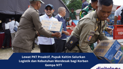 Lewat PKT Proaktif, Pupuk Kaltim Salurkan Logistik dan Kebutuhan Mendesak bagi Korban Gempa NTT (1)