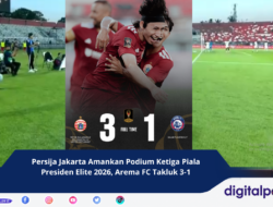 Persija Jakarta Amankan Podium Ketiga Piala Presiden Elite 2026, Arema FC Takluk 3-1