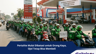 Pertalite Mulai Dibatasi untuk Orang Kaya, Ojol Tetap Bisa Membeli