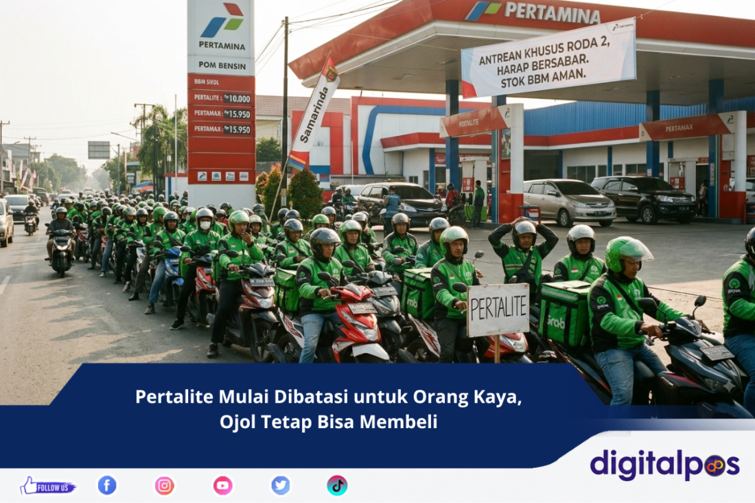 Pertalite Mulai Dibatasi untuk Orang Kaya, Ojol Tetap Bisa Membeli
