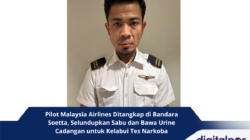 Pilot Malaysia Airlines Ditangkap di Bandara Soetta, Selundupkan Sabu dan Bawa Urine Cadangan untuk Kelabui Tes Narkoba