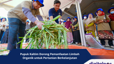 Pupuk Kaltim Dorong Pemanfaatan Limbah Organik untuk Pertanian Berkelanjutan