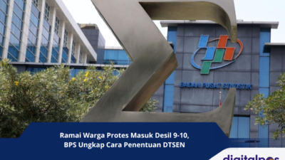 Ramai Warga Protes Masuk Desil 9-10, BPS Ungkap Cara Penentuan DTSEN