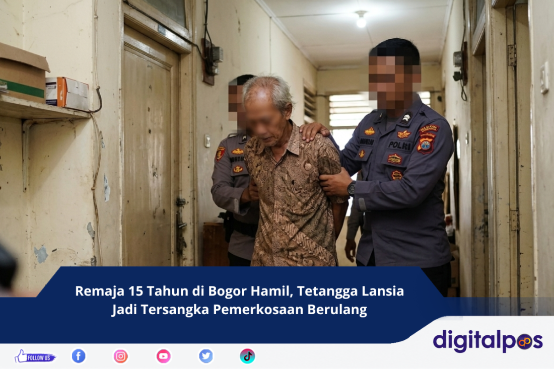 Remaja 15 Tahun di Bogor Hamil, Tetangga Lansia Jadi Tersangka Pemerkosaan Berulang
