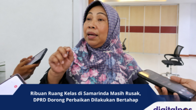 Ribuan Ruang Kelas di Samarinda Masih Rusak, DPRD Dorong Perbaikan Dilakukan Bertahap
