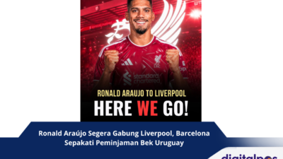 Ronald Araújo Segera Gabung Liverpool, Barcelona Sepakati Peminjaman Bek Uruguay