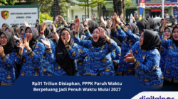 Rp31 Triliun Disiapkan, PPPK Paruh Waktu Berpeluang Jadi Penuh Waktu Mulai 2027