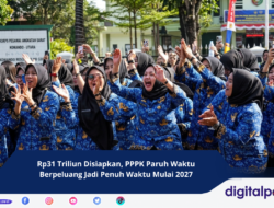 Rp31 Triliun Disiapkan, PPPK Paruh Waktu Berpeluang Jadi Penuh Waktu Mulai 2027