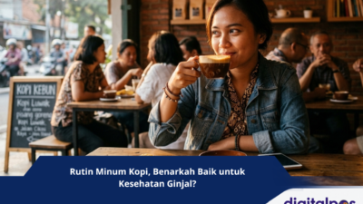 Rutin Minum Kopi, Benarkah Baik untuk Kesehatan Ginjal