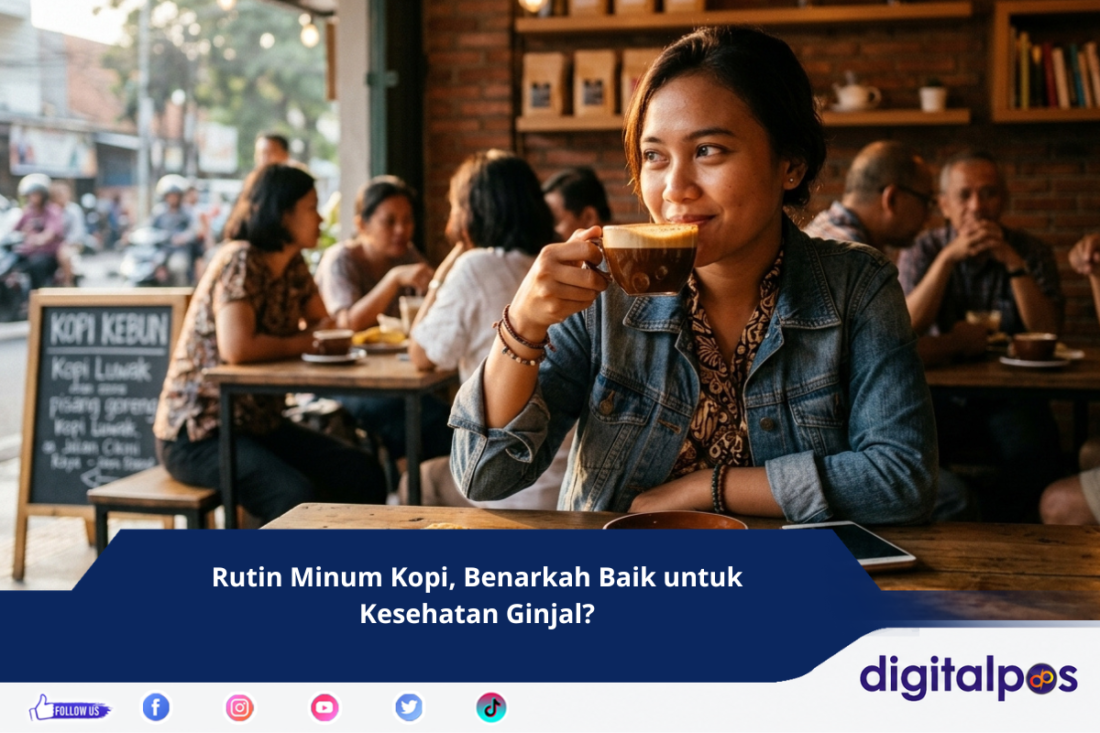 Rutin Minum Kopi, Benarkah Baik untuk Kesehatan Ginjal