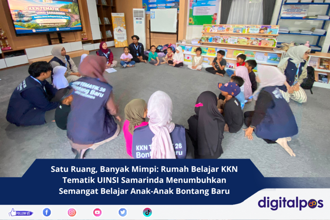 Satu Ruang, Banyak Mimpi Rumah Belajar KKN Tematik UINSI Samarinda Menumbuhkan Semangat Belajar Anak-Anak Bontang Baru (1)