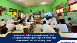 Seminar Anti Bullying Sebagai Langkah Kecil Menciptakan Lingkungan yang Lebih Aman Bagi Anak- Anak di SDN 006 Bontang Utara