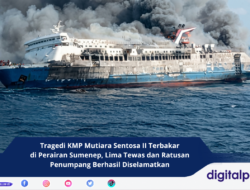 Tragedi KMP Mutiara Sentosa II Terbakar di Perairan Sumenep, Lima Tewas dan Ratusan Penumpang Berhasil Diselamatkan