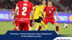 10 Pemain, Timnas Indonesia Tahan Malaysia 0-0 di FIFA ASEAN Cup 2026