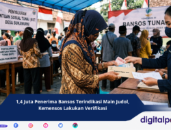 1,4 Juta Penerima Bansos Terindikasi Main Judol, Kemensos Lakukan Verifikasi