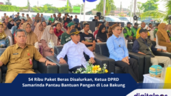 54 Ribu Paket Beras Disalurkan, Ketua DPRD Samarinda Pantau Bantuan Pangan di Loa Bakung