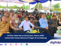 54 Ribu Paket Beras Disalurkan, Ketua DPRD Samarinda Pantau Bantuan Pangan di Loa Bakung
