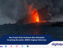 Abu Erupsi Anak Krakatau Bisa Menyebar ke Jateng dan Jatim, BMKG Ungkap Faktornya