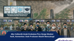 Abu Vulkanik Anak Krakatau Picu Harga Masker Naik, Kemenkes Stok Produsen Masih Mencukupi