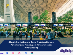 Abu Vulkanik Gunung Anak Krakatau Ganggu Penerbangan, Penutupan Bandara Soetta Diperpanjang