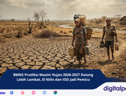 BMKG Prediksi Musim Hujan 2026-2027 Datang Lebih Lambat, El Niño dan IOD Jadi Pemicu
