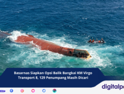 Basarnas Siapkan Opsi Balik Bangkai KM Virgo Transport 8, 129 Penumpang Masih Dicari
