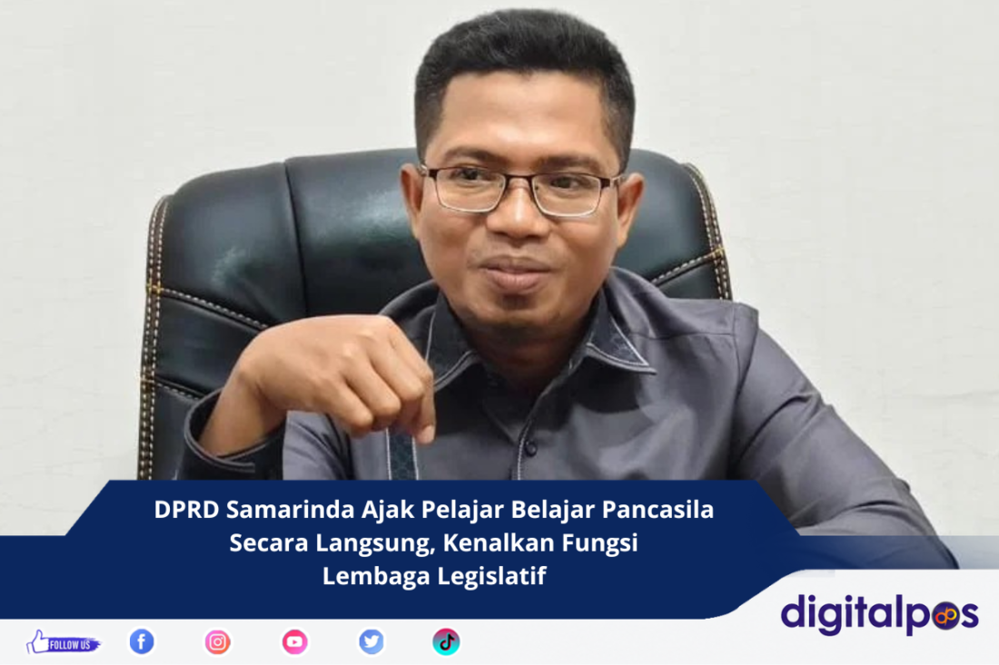 DPRD Samarinda Ajak Pelajar Belajar Pancasila Secara Langsung, Kenalkan Fungsi Lembaga Legislatif