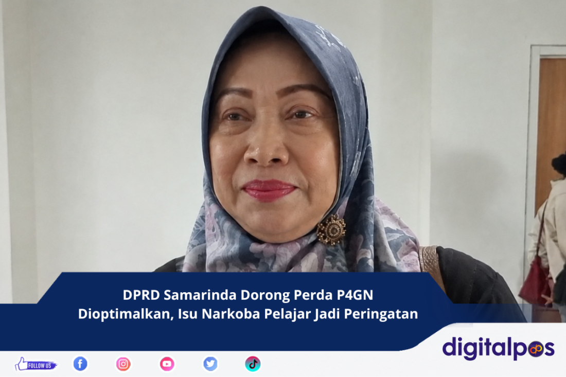 DPRD Samarinda Dorong Perda P4GN Dioptimalkan, Isu Narkoba Pelajar Jadi Peringatan