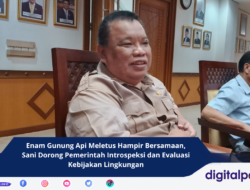 Enam Gunung Api Meletus Hampir Bersamaan, Sani Dorong Pemerintah Introspeksi dan Evaluasi Kebijakan Lingkungan