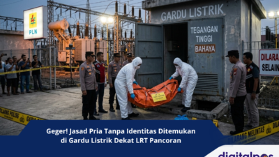 Geger! Jasad Pria Tanpa Identitas Ditemukan di Gardu Listrik Dekat LRT Pancoran