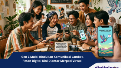 Gen Z Mulai Rindukan Komunikasi Lambat, Pesan Digital Kini Diantar Merpati Virtual