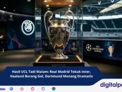 Hasil UCL Tadi Malam: Real Madrid Tekuk Inter, Haaland Borong Gol, Dortmund Menang Dramatis