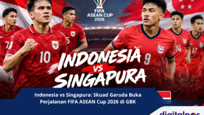 Indonesia vs Singapura Skuad Garuda Buka Perjalanan FIFA ASEAN Cup 2026 di GBK