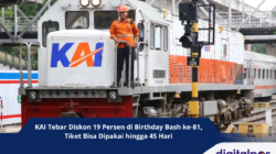 KAI Tebar Diskon 19 Persen di Birthday Bash ke-81, Tiket Bisa Dipakai hingga 45 Hari