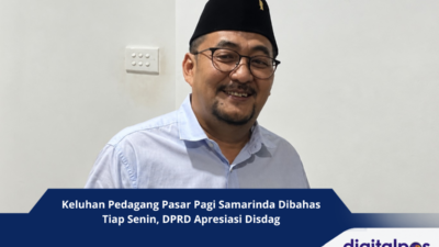 Keluhan Pedagang Pasar Pagi Samarinda Dibahas Tiap Senin, DPRD Apresiasi Disdag