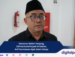 Kemarau Makin Panjang, 329 Karhutla Terjadi di Kaltim, Arif Kurniawan Ajak Salat Istisqa